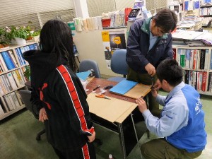 そして本人は見てるだけー（笑）