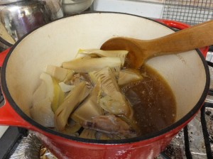 3回目の煮物。
