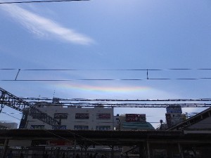 そりゃもう綺麗に一直線。
