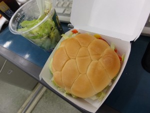 久々のマック。